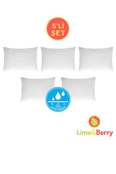 Lime and Berry Protector de perna din 5 piese Lime&berry, saltea de perna rezistenta la lichide, 50 X 70 cm