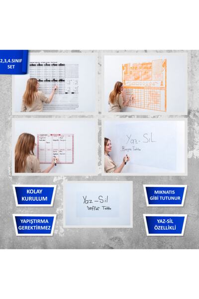 TutturX 2.3.4.5 Sınıf Yazı Tahtası Seti