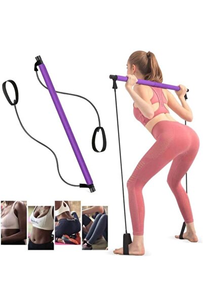CKSpor Pilates Barı Egzersiz Çubuğu Squat Çalışma Aleti