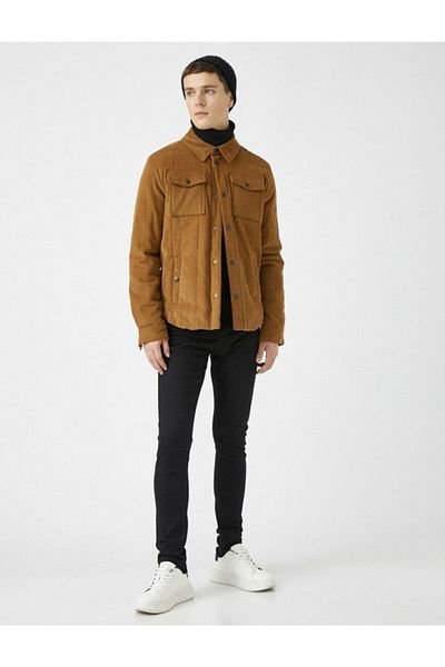 Koton Ανδρικό Jean Παντελόνι Μαύρο 2kam43188ld