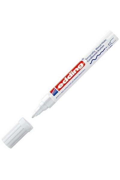 Edding قلم ديكور E-4040 أبيض