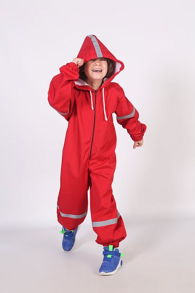 Belkızın Atölyesi Red Color Playsuit