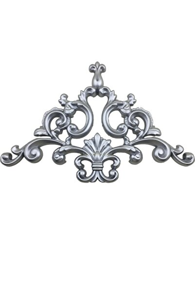 Genel Markalar Decogold Saray Tavan Köşe Motif 41*26 Cm Gümüş