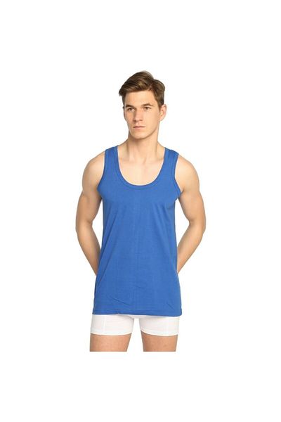chulfa Tricou pentru bărbați Fidan Blue, pachet de 1, calitate a doua