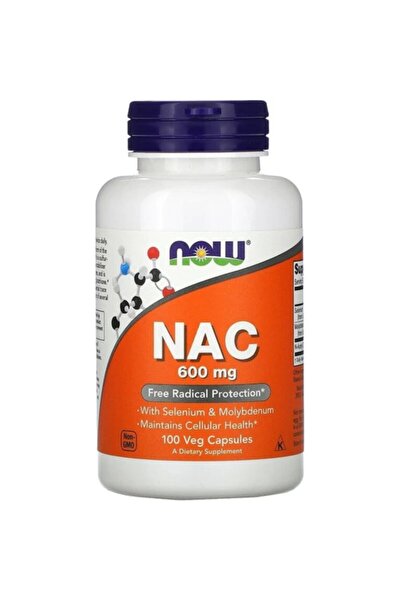 Now Foods, Nac, 600 mg, 100 Veg Capsules