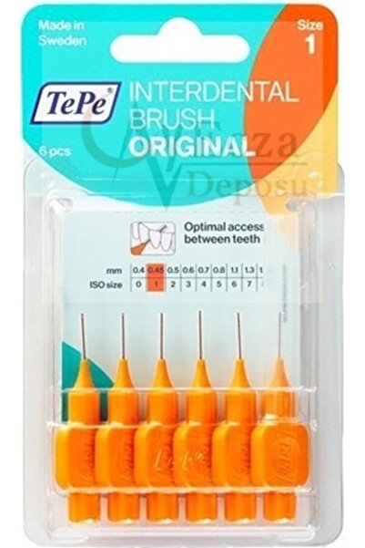 TePe Aryüz Fırçası 1 Turuncu