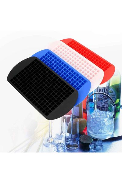 TT Tahtakale Toptancıları Silicone Mini Ice Mold with 160 Cubes