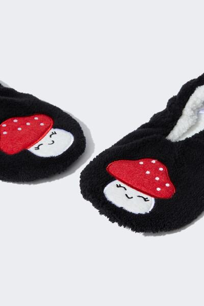 DeFacto Women's Fall In Love Flat Sole House Slippers