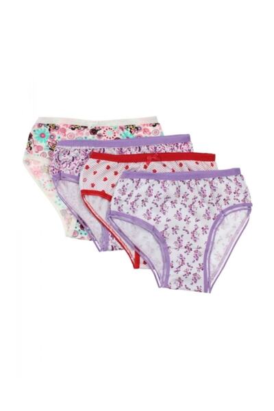 GÜMÜŞ Chiloți din Lycra pentru fete, pachet de 6