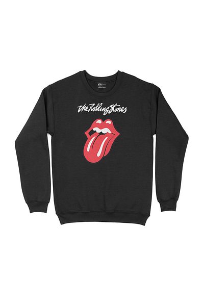 Cix Το μαύρο φούτερ Rolling Stones