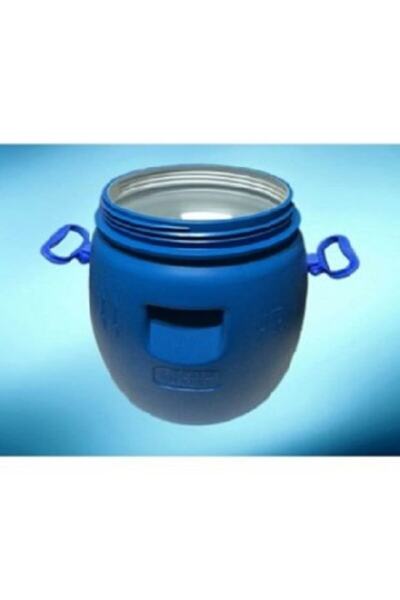 ŞEN PLASTİK 40 Litre Içi Beyaz Plastik Yağ Varili Zeytinyağı Turşu Bidonu
