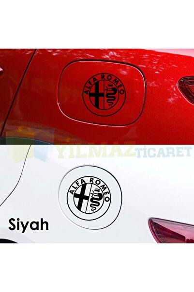 yılmazetic Alfa Romeo Logo Oto Sticker Ayna Tampon Araba Etiket Süper 2 Adet ...