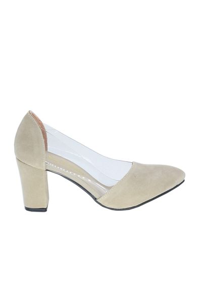 TRENDYSHOES Trendyshose 03346 Pantofi confortabili pentru femei cu toc gros de 7 cm