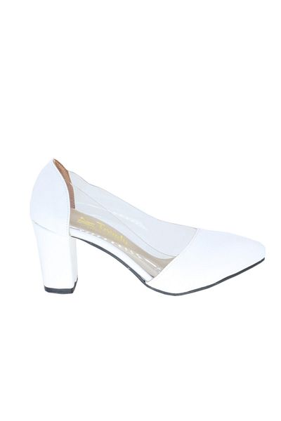 TRENDYSHOES Trendyshose 03346 Pantofi confortabili pentru femei cu toc gros de 7 cm
