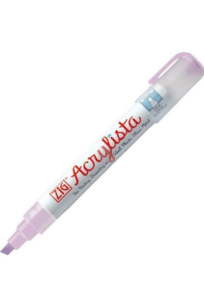 Zig Acrylist Marker Acrylic Painting Pen 6 Mm Cut Point Wisteria