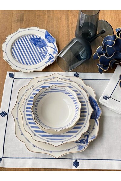 Sembol Yemek Takımı Tulip 24 Parça 6 Kişilik