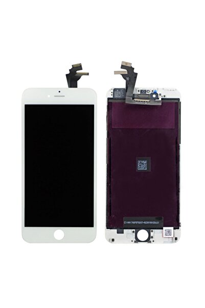 Master Cep شاشة ايفون 6 بلس ال سي دي تعمل باللمس (أو - أبيض