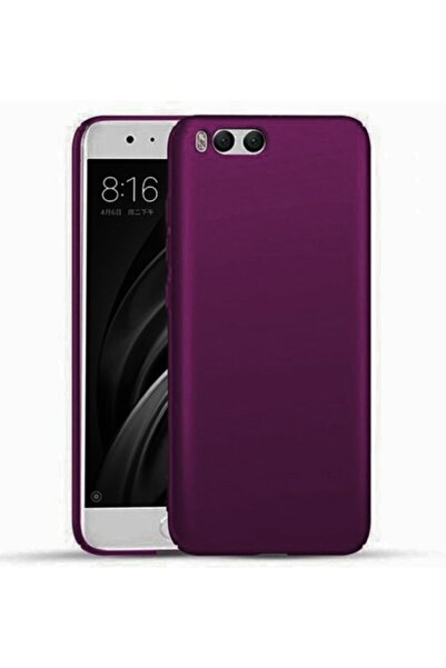 Molly Xiaomi Mi 6 Uyumlu Mürdüm Mat Silikon Kılıf