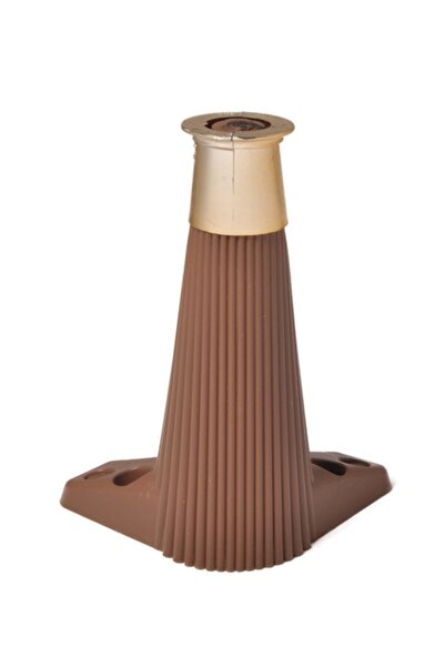 The Zey Gen Zirve Çizgili Plastik Ayak Baza Koltuk Kanepe Ayağı Puf Tv Ünites...