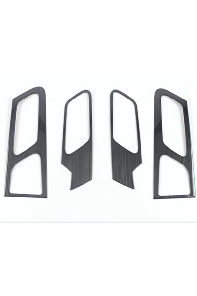 Genel Markalar 2008 Içın Uyumlu Iç Kapı Açma Kolu Kaplama - Tıtanyum Sıyah