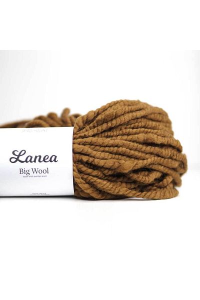 Lanea Big Wool Χοντρό Μαλλί / Καφέ / 016 / 500 γραμμάρια