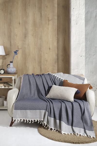 Lacivert Koltuk Ortusu Modelleri Fiyatlari Trendyol