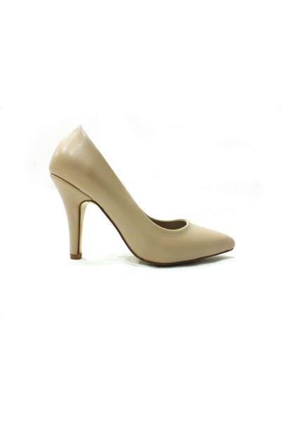 MARİNE SHOES 9 Cm Heeled Women's Stiletto Skin 86 437