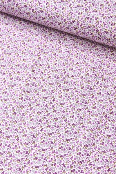 NAYS Mor Yaprak Çıtır Poplin Kumaş