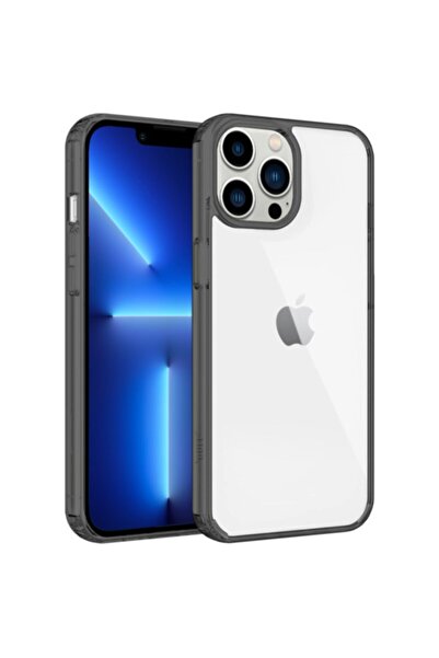 Buff Iphone 13 Pro Uyumlu Air Hybrid Kilif Duman Siyahi