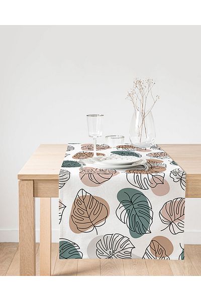 Realhomes Μοντέρνο Suede Runner με ψηφιακή εκτύπωση ειδικής σχεδίασης