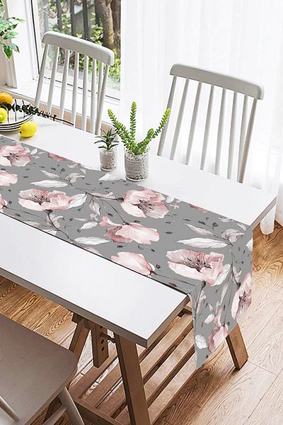 Realhomes Μοντέρνο Suede Runner με ψηφιακή εκτύπωση ειδικής σχεδίασης