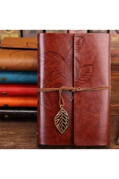 Maia Crafts دفتر ملاحظات جلدي - تصميم أنيق وعملي