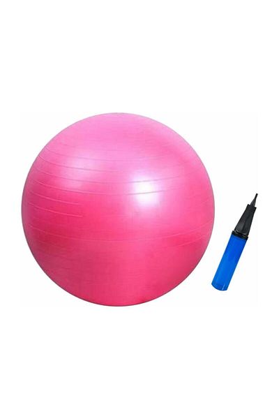Clifton 65 Cm Pink Pilates Ball (Pump)