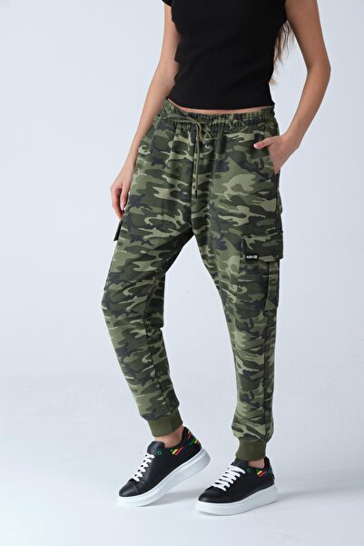 ALEXANDERGARDI Φούτερ με μοτίβο παραλλαγής με τσέπες (e21-72100)