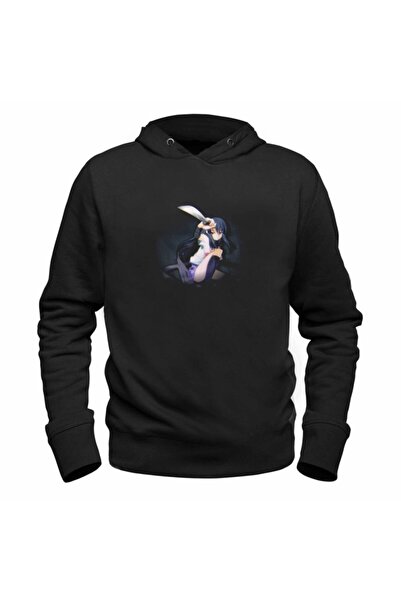 Alfa Tshirt سويت شيرت أسود مطبوع عليه صورة Angel Beats