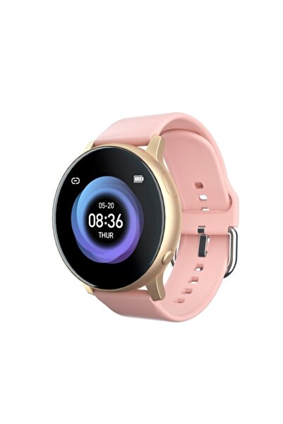 Yui S2 45 mm Nabız Ölçer Çok Fonksiyonlu Pembe Akıllı Saat (Yui Türkiye Garan...
