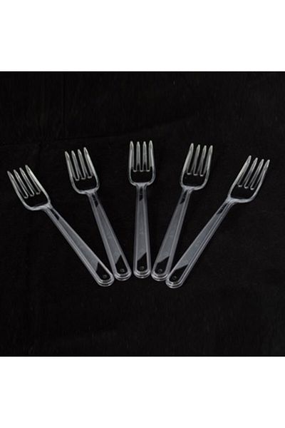 Karaca Ambalaj 100 Plastic Luxury Fork
