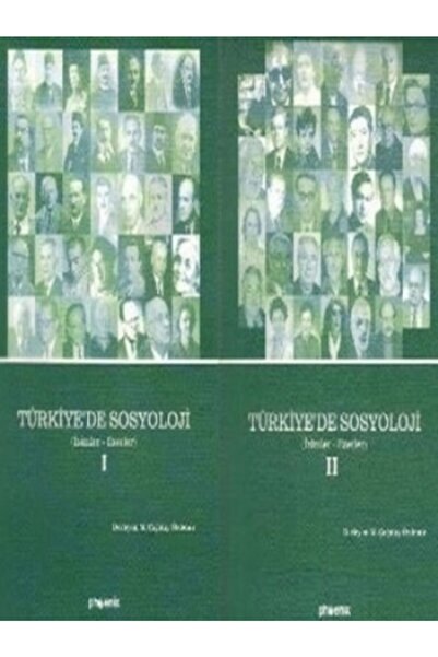 Remzi Kitabevi Türkiye'de Sosyoloji (2 Takım) Ciltli kitabı M. Çağatay Özdemi...