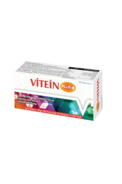 Tedafarma Vitein Plus 30 Yumuşak Jel Kapsül Gıda Takviyesi