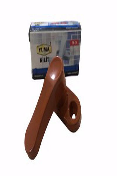 Yuma PVC Door Window Safety Child Safety Lock Ym724 Brown