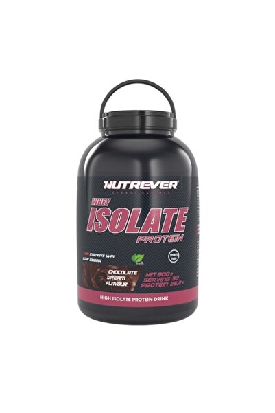 Nutrever Whey Isolate Çikolata 900gr Protein Tozu
