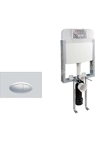 NKP 3/6 Asma Klozet Gömme Rezervuar Buton Dahil