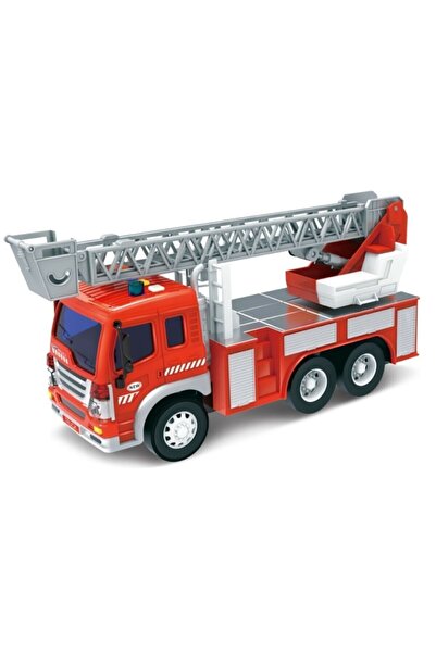 Vardem 1:16 Sürtmeli Sesli Işıklı Merdivenli Itfaiye Aracı