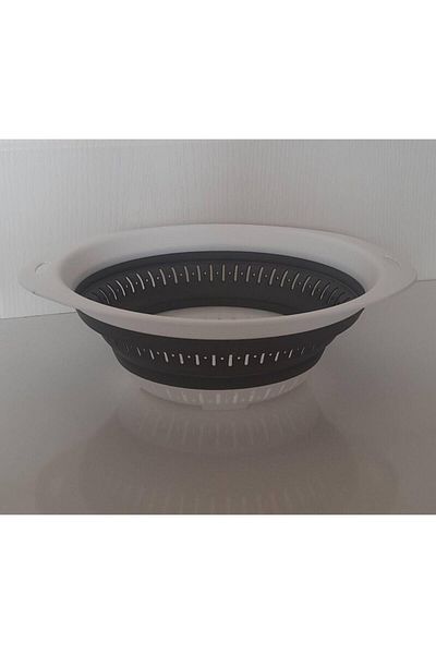Bee Home Gray Oval Model Folding Strainer