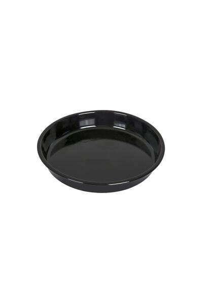 EminHome Enamel Baking Tray Black 38 Cm
