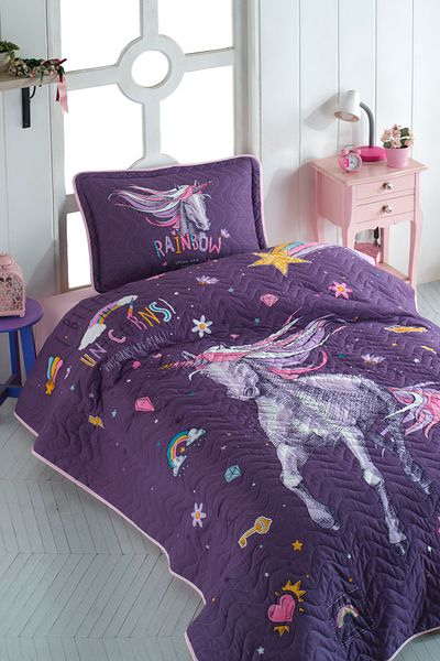 Clasy Ranforce Cotton Single Bedspread Set