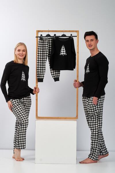 Moda Clubu Unisex Ekose Çocuk Pijama Takımı