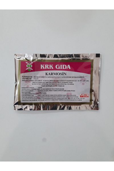 Krk Gıda Pink Krk Food Dye - 1 Piece X 9 Gr.