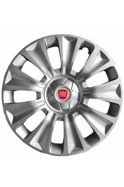 Cartex Fiat Egea 15'' Inç Gri Jant Kapağı 4 Adet Çelik Jant Görünümlü