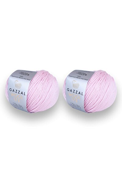 Gazzal Wool 175 Super Yıkama %100 Merinos Birinci Sınıf Yün El Örgü Ipligi, 50 gr (329)